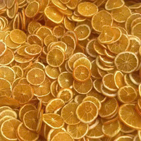 Hoogwaardige gedroogde sinaasappelschijfjes, gedroogd sinaasappel fruit voor thee