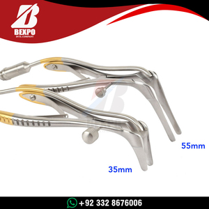 Outils ORL en acier inoxydable de haute qualité, Spéculum nasal manuel, Aspiration, Acier inoxydable allemand, Réutilisable, Certifié CE, Utilisation hospitalière - Product Image 3