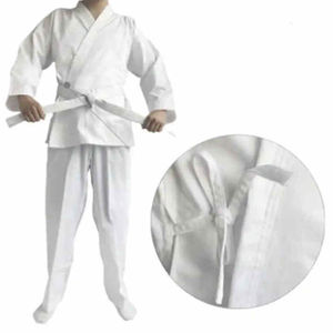 Tenue de sport en coton pour adultes, modèle nouveau, vente chaude, personnalisable, pour entraînement de judo et karaté, séchage rapide et respirante, vente en gros professionnelle - Product Image 5