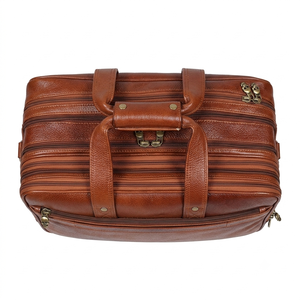 Unisex Genuine <b>Leather</b> Luxury <b>Soft</b> <b>Bag</b> with Flap Closure for Daily Use Office Laptop and Travel Portable Stylish Design - Product Image 3