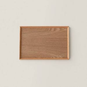 <b>Top</b> Selling Natural <b>Solid</b> <b>Wood</b> Decorative Tray with Handles for Coffee Tea Breakfast and Dining <b>Table</b> Available For Sale - Product Image 2