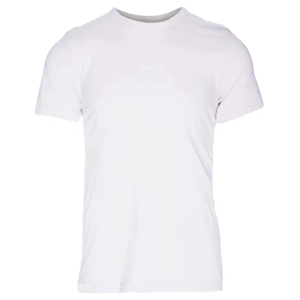 เสื้อยืดคอกลมแขนสั้นผู้ชายทรงปกติ สไตล์ลำลอง ผ้าเจอร์ซีย์คอตตอน 100% รับผลิตแบบ Private Label  ออกแบบได้ตามต้องการ - Product Image 1