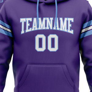 Sweat à capuche d'équipe sportive OEM personnalisé par sublimation, sweat à capuche avec nom de club imprimé sur toute la surface, sweat à capuche d'entraînement en polaire polyester, fournisseur - Product Image 2