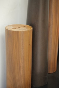 Stable Structure Hardwood Plywood Pillar Leg Furniture Part Modern Vietnam MDF Core <b>Veneer</b> Faced Durable Furniture Components - Product Image 5