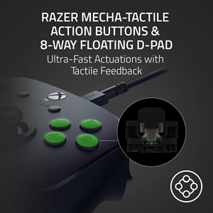 Razer Wolverine V3ทัวร์นาเมนท์แบบมีสายควบคุม6ปุ่มควบคุมระยะไกลได้1000Hz อัตราการโพลพีซี - Product Image 3