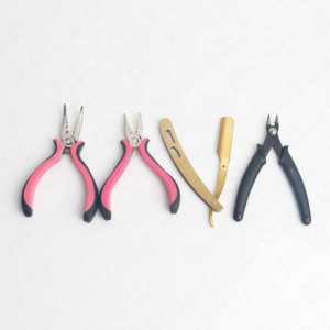 Pinzas de Alta Resistencia para Extensiones de Cabello, Acero Inoxidable, Herramienta para Anillos Micro y Adhesivos de Queratina, Equipo Profesional para Salón de Belleza, Venta al Por Mayor - Product Image 4