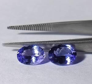 Pierre précieuse naturelle Tanzanite ovale taille moderne, pierre lâche étincelante pour la fabrication de bijoux, bagues, pendentifs et colliers - Product Image 6