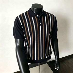 Camiseta Informal de Manga Corta para Hombre, Sólida, Suave, de Corte Regular, Transpirable, de Algodón, para Golf, Tenis, Ropa Deportiva de Verano - Product Image 1