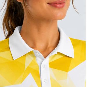 Ropa Deportiva con Logotipo Personalizado, Jersey de Golf de Manga Corta de Verano para Mujer, Talla Grande, de Alta Calidad - Product Image 5