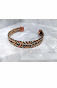 กำไลทองแดงแท้ 100% สีดำแบบเรียบง่าย ขัดเงา สำหรับผู้หญิง จากงานฝีมืออินเดีย - Product Image 6