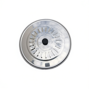 Couvercle de casserole en acier inoxydable de 32 cm pour poêles, accessoire de cuisine durable et élégant - Product Image 1