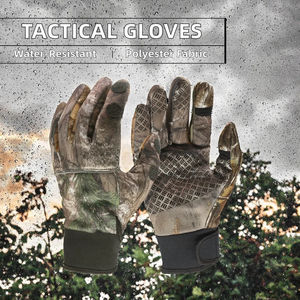 Guantes de Caza de Medio Dedo con Diseños de Camuflaje Personalizados al por Mayor, Talla Ajustable, Antideslizantes, para Hombre - Product Image 2
