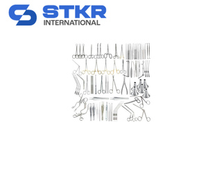 ชุดเครื่องมือผ่าตัดหู STKR INTERNATIONAL SI-Surgical Instruments สำหรับการผ่าตัดกระดูกหูและกลองหู ชุดเครื่องมือหูคอจมูก 101 ชิ้น ทำจากสแตนเลสสตีล ใช้งานด้วยมือ - Product Image 4