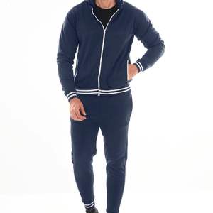 Trajes Deportivos Personalizados para Hombre con Cierre, 100% Algodón, Ligeros, para Invierno, Transpirables, con Estampado, OEM ODM - Product Image 5