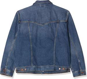 Veste en jean classique et manteau d'extérieur pour hommes de haute qualité personnalisés vente en gros - Product Image 1