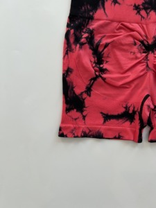 Shorts de sport taille haute sans couture pour femmes, idéaux pour le yoga et la gym, avec logo personnalisé, marque privée, OEM, ODM, vente en gros, directement de l'usine. - Product Image 4