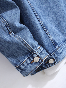 <b>Top</b> Selling Customized Men's Jeans Jacket High Quality Latest Design Made In Pakistan Wholesale Price Plain Dyed Technique - Product Image 2
