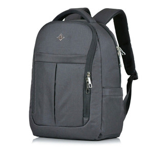 Minimalist Oxford Laptop <b>Backpack</b> With Zipper Closure Water Resistant Unisex Softback 20-39L Shoulder Straps - Product Image 4