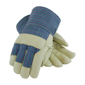 Heavy Duty Cowhide Leather Tig Welding <b>Gloves</b> Mig Welding <b>Gloves</b> Heat Resistant Industrial Safety <b>Glove</b> - Product Image 2