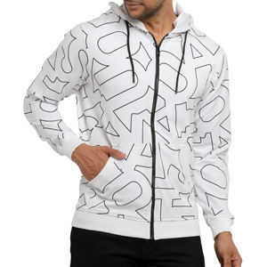 Fabricant professionnel de sweats à capuche zippés pour hommes, 100% coton, faible MOQ, sweats à capuche zippés personnalisés avec logo - Product Image 1