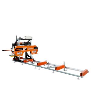 Segheria Forestale a Benzina 14HP, Portatile, Larghezza Lama 27'', Lunghezza Tronco 12FT, Lunghezza Banco di Taglio 14 1/2FT, TMG PSM27 - Product Image 2