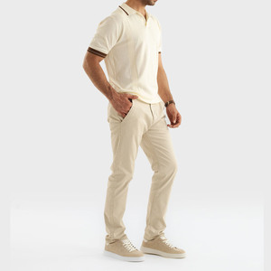 Flexible fit men polo <b>shirt</b> cotton short sleeve <b>collared</b> <b>t</b>-<b>shirt</b> breathable summer wear slim fit stylish casual clothing - Product Image 5