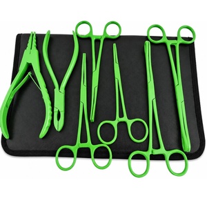 Kit de Piercing Professionnel de Haute Qualité en Acier Inoxydable, Logo Personnalisé, Aiguilles de Piercing Stérilisées, Pinces, Boules de Piercing - Product Image 6