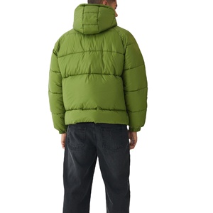 Blouson matelassé coupe-vent à col montant personnalisé OEM pour homme, léger, collection hiver 2026, vente en gros - Product Image 1