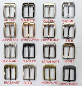 หัวเข็มขัดโลหะผสมสังกะสีและทองเหลืองสำหรับผู้ชาย - Product Image 1