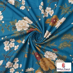 Tissu en coton imprimé numérique de haute qualité, fabricant de textiles OEM ODM, fournisseur de tissus sur mesure pour vêtements de mode - Product Image 5