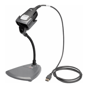 Lecteur de codes-barres 1D/2D QR filaire Brady CR1100 avec support pour laboratoire et inventaire - Product Image 1
