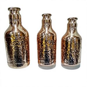 Botella de Agua de Acero al Carbono al por Mayor con Diseño Martillado, Estilo Americano, Decorativa, Térmica y Anticorrosión - Product Image 4