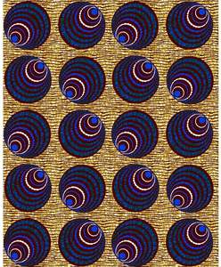 Tissu en coton imprimé africain de haute qualité, écologique, motif Ankara, tissu batik pour femmes, hommes, filles, garçons, sacs et artisanat - Product Image 4