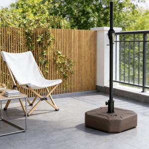 Ombrellone da Giardino con Struttura in Acciaio a Raggio di 3m e Palo in Acciaio Inossidabile - Base per Esterni - Product Image 6