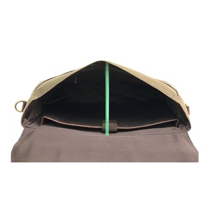Durable Genuine Leather <b>Canvas</b> <b>Crossbody</b> <b>Bag</b> Bohemian Style Lightweight Adjustable for Daily Use Travel for Autumn Winter - Product Image 3