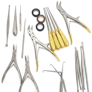 Rongeur à os 19 pièces - Lot |   Instruments de chirurgie orthopédique et de la colonne vertébrale |   Instruments de classe II en acier inoxydable médical - Product Image 1