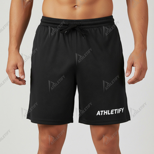 Pantalones Cortos Casuales para Hombre, Sensación Suave, con Cordón, para Verano, Descanso, Correr, Entrenamiento, Uso Diario, Venta al por Mayor, Directo de Fábrica, Ropa a Granel - Product Image 2