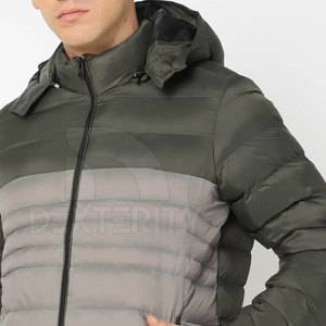 Chaqueta de Plumón para Hombre, Talla Grande, con Capucha, Precio Económico, Personalizada, Transpirable, Impermeable, Cortavientos, Ligera, para Invierno - Product Image 5