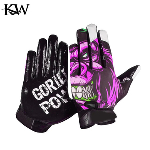 Gants de football américain et de rugby antidérapants, respirants, à doigts complets, pour le baseball et le football, avec bracelet réglable - Product Image 2