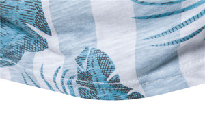 Camisetas para hombre 100% algodón, camisetas con cuello redondo estilo Hawái para hombre, ropa informal de verano de calidad para hombre - Product Image 5