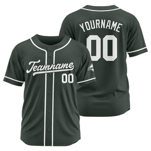 Camiseta de Béisbol Estampada Informal Unisex, Transpirable, de Manga Corta, Ropa Deportiva Activa para Equipos, Personalizable con Nombre de Equipo, Cuello en V Ajustable - Product Image 2