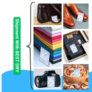 Meilleur déshydratant supérieur 5g, absorbeur d'humidité 300%, chlorure de calcium sans DMF, anti-moisissure, origine BD pour l'électronique et les aliments - Product Image 5