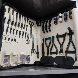 Kit Profesional de Herramientas para Extensiones de Cabello, Juego Completo de Acero Inoxidable, Alicates, Aguja de Gancho, Enhebrador, Uso en Salón, Calidad OEM Grado A+ - Product Image 5