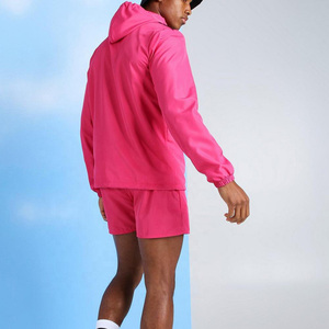 Ensemble de survêtement en nylon respirant coupe décontractée pour homme, qualité supérieure, personnalisé, coupe unie, idéal pour l'été - Product Image 2