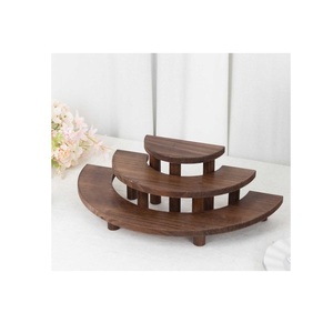 Soporte de Madera Hecho a Mano para Cupcakes, Soporte de Madera Natural para Postres, para Bodas, Fiestas de Cumpleaños, Panaderías y Mesas de Celebración - Product Image 6