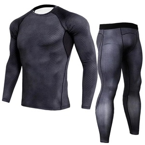 GAF Rashguard de haute qualité décontracté grande taille, manches longues, MMA BJJ, vêtements personnalisés imprimés, ensemble pour hommes, vente en gros - Product Image 4