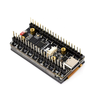 Placa de Desarrollo FYX Stock ESP32-C6 WiFi 6 con Pantalla Táctil LCD de 1.9 Pulgadas, RISC-V, Zigbee, Thread, 8MB Flash, Tipo C, Micro SD, IoT, Módulo HMI