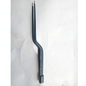 Pinces bipolaires à baïonnette Ellman 8 pouces en acier inoxydable, pointe antiadhésive de 1 mm, câble réutilisable, certifiées CE, haute qualité pour la chirurgie canine - Product Image 2