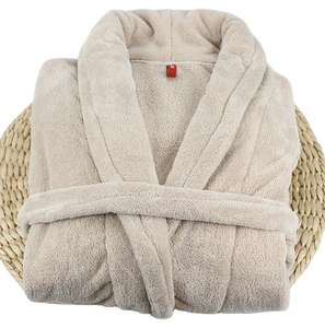 Nesta Sports Wholesale Luxury Thick Bathrobe Adult <b>Women</b> & Men Coral Fleece Polyester Home & Gift Bathrobe - Product Image 1
