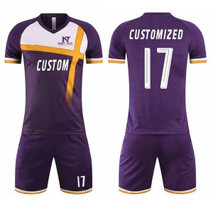 Ropa Deportiva Cómoda, Uniforme de Fútbol para Hombre, 100% Poliéster, Uniforme de Fútbol Personalizado para Hombre - Product Image 1